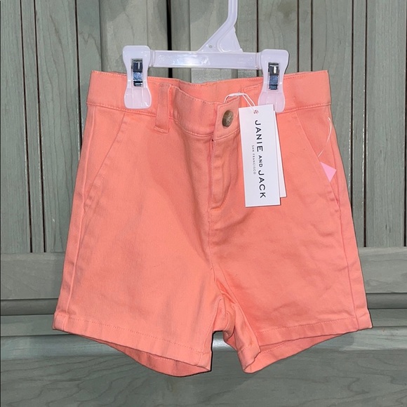 Janie and Jack Other - Janie & Jack Orange Summer Shorts 18-24 Months